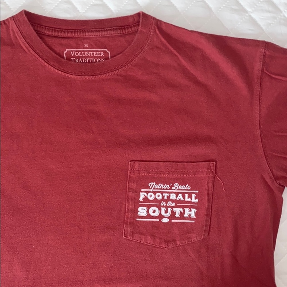 Volunteer Traditions | Red Football Southern Tee